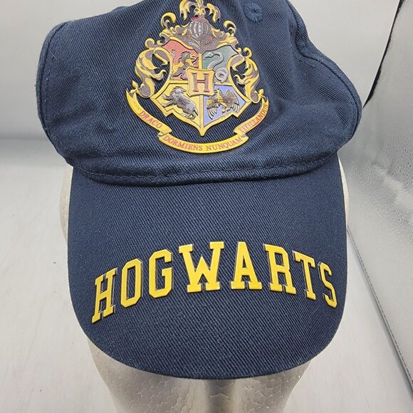 H&M Harry Potter Kids 2T-4T Hogwarts Blue Snapback Hat Cap Casual Festivals - Picture 9 of 10